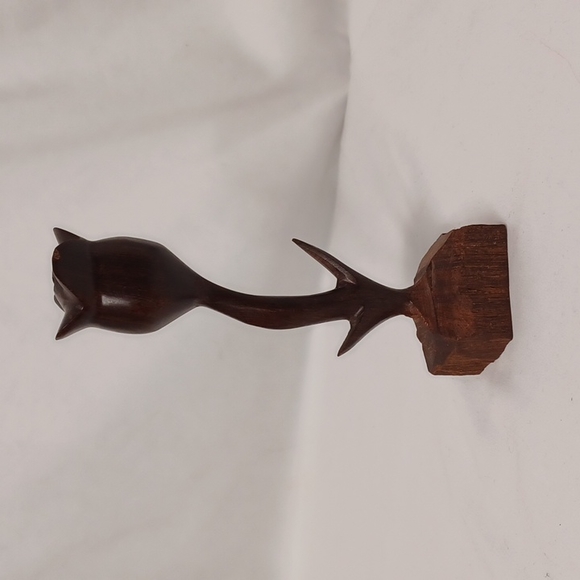 Ironwood Rose Carving Home Decor - Picture 1 of 2